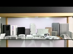 سینک گرما اکستروژن آلومینیوم آنودیزه شده برای محفظه آسیاب CNC مس زینک پوشانده