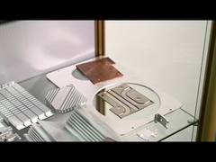 एलईडी लाइट पॉलिशिंग कोटिंग के लिए गोल अल हीट सिंक एक्सट्रूज़न एल्यूमीनियम कैबिनेट