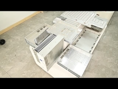 محفظه آلومینیومی گرد Al Extrusion Heat Sink برای پوشش پولیش نور LED